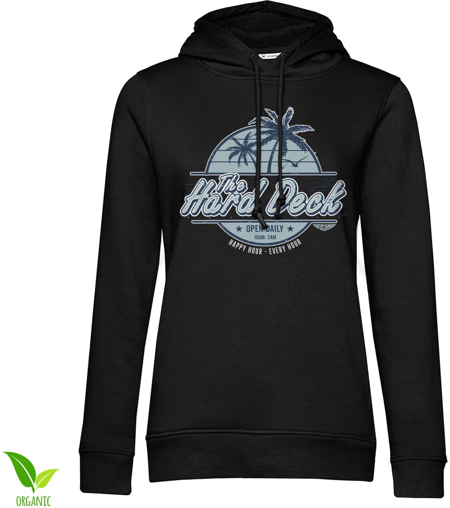 Top Gun The Hard Deck Girls Hoodie Damen Schwarz - Damen
