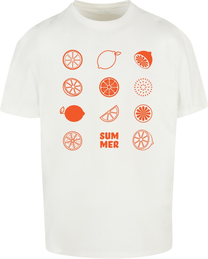 Merchcode Summer Citrus Heavy Oversize Tee MP5012078 - Herren / Unisex