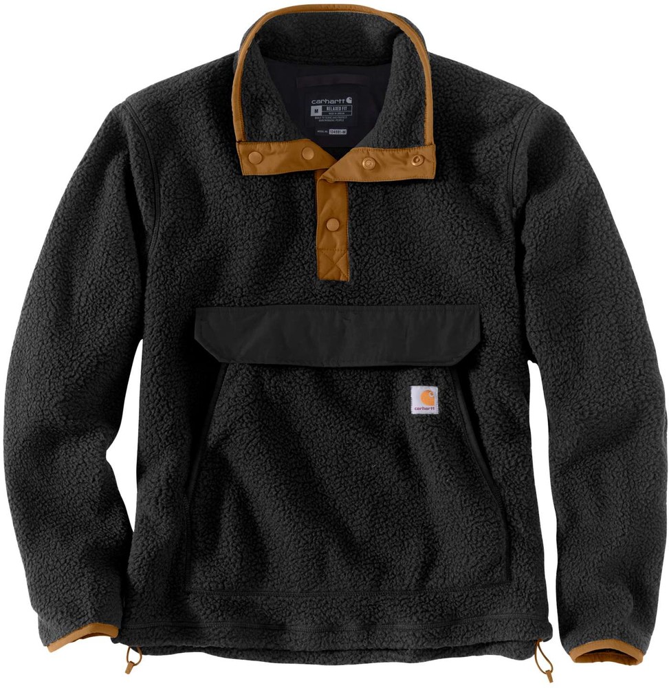 Carhartt Relaxed Fit Fleece Pullover Schwarz - Herren / Unisex