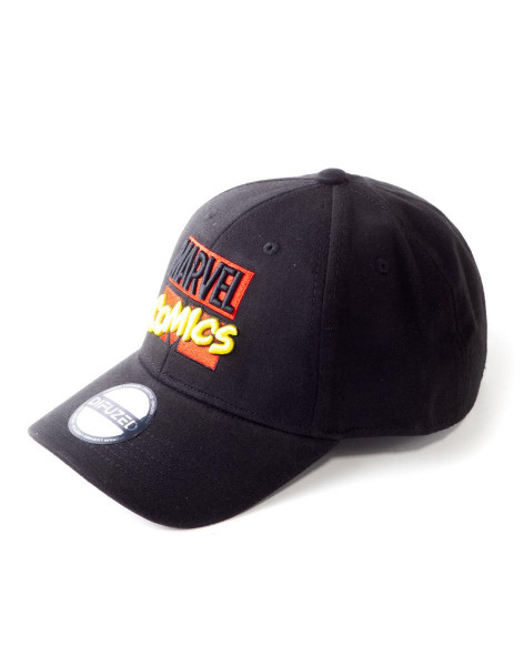 Marvel Comics - 3D Embroidery Logo Adjustable Cap Black