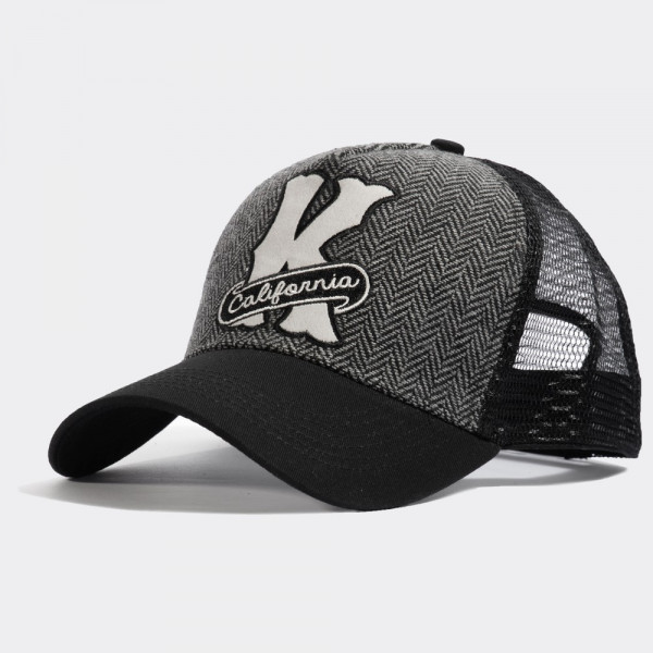 King Kerosin Trucker Cap KKI1C008 Schwarz