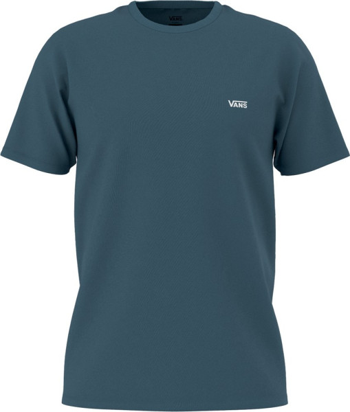 Vans Herren T-Shirt Mn Left Chest Logo Tee Vans Teal-White
