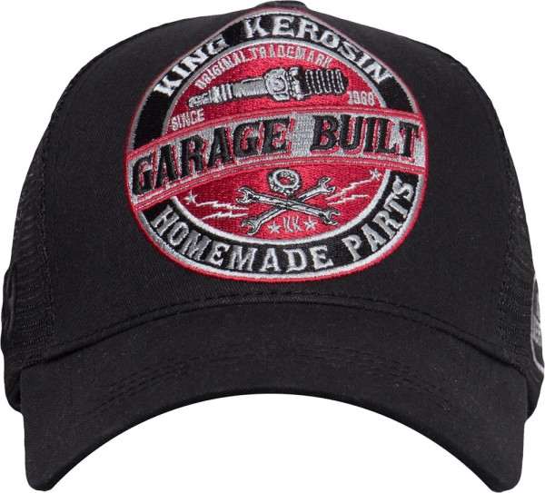 King Kerosin Trucker Cap mit Mesh-Einsatz Garage Built