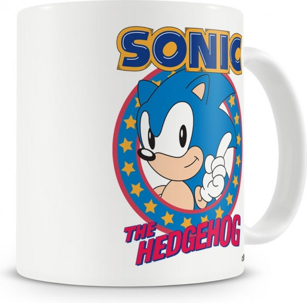 Sonic The Hedgehog Coffee Mug Kaffeebecher White