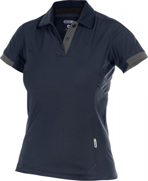 Dassy Poloshirt für Damen Traxion Women PES44 Nachtblau/Anthrazitgrau