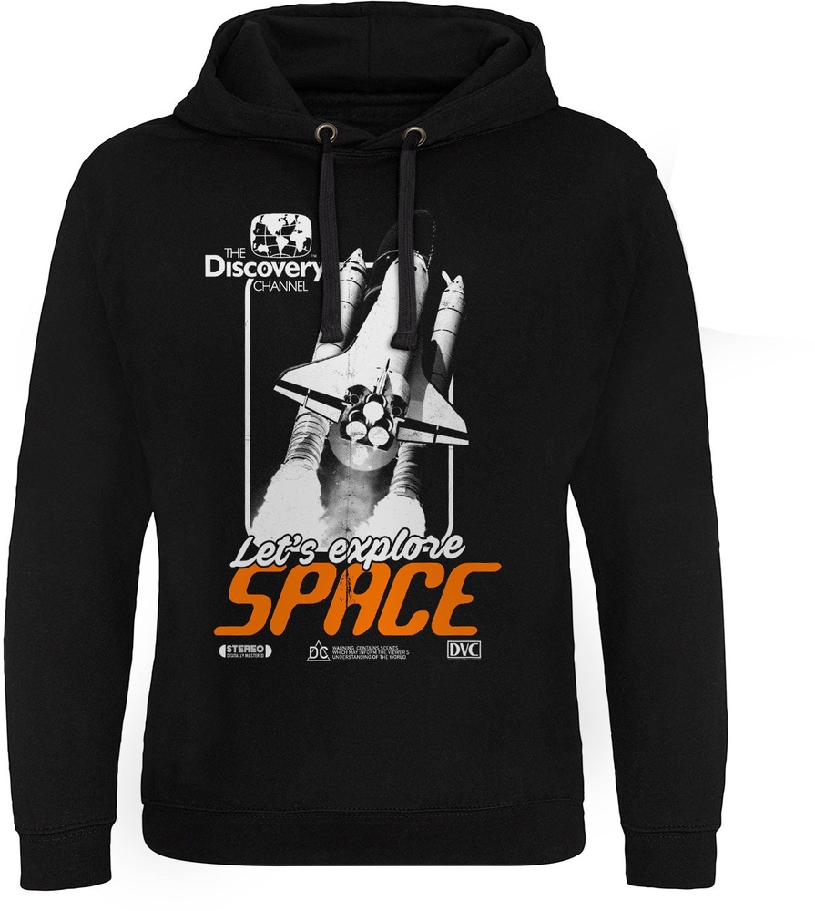 Discovery Channel Space Cover Epic Hoodie DC-37-DC004-H83-15 - Herren / Unisex