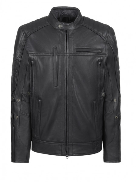 John Doe Motorrad Jacket Technical Leather Jacket with Black