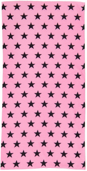 Queen Kerosin Coolmax Multifunktions-Tunnel mit Sternenmuster KK260059 Pink