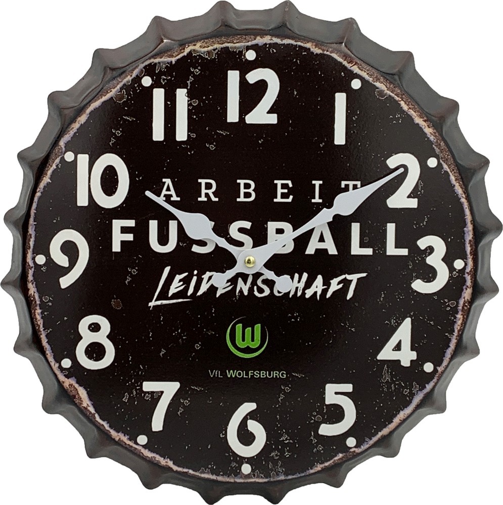 VfL Wolfsburg Wanduhr A-F-L - Herren / Unisex