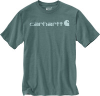 Carhartt Core Logo T-Shirt S/S Sea Pine Heather
