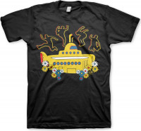 The Beatles Yellow Submarine T-Shirt Black