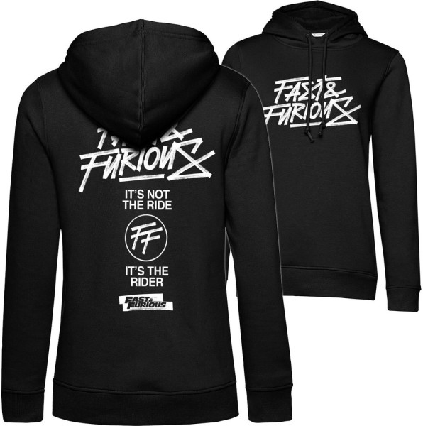 The Fast and the Furious Rider Girls Damen Hoodie Black