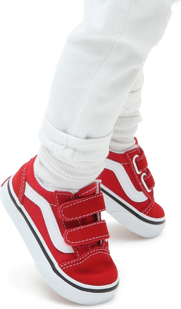 Vans old skool v red hotsell