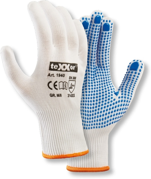 teXXor Feinstrick-Handschuhe Nylon (12 Paar) 1940