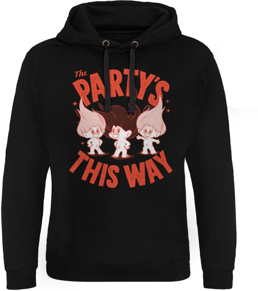 Good Luck Trolls Hoodie The Party'S This Way Epic Hoodie UV-37-GLT002-H66-13