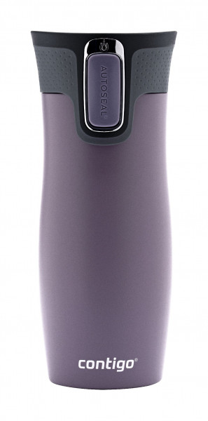 Contigo Thermobecher Westloop Autoseal Dark Plum mit 470ML Fassungsvermögen