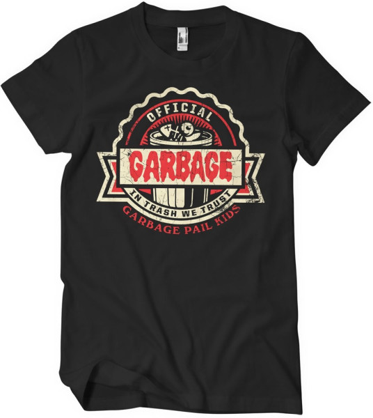 Garbage Pail Kids Official Garbage T-Shirt Black