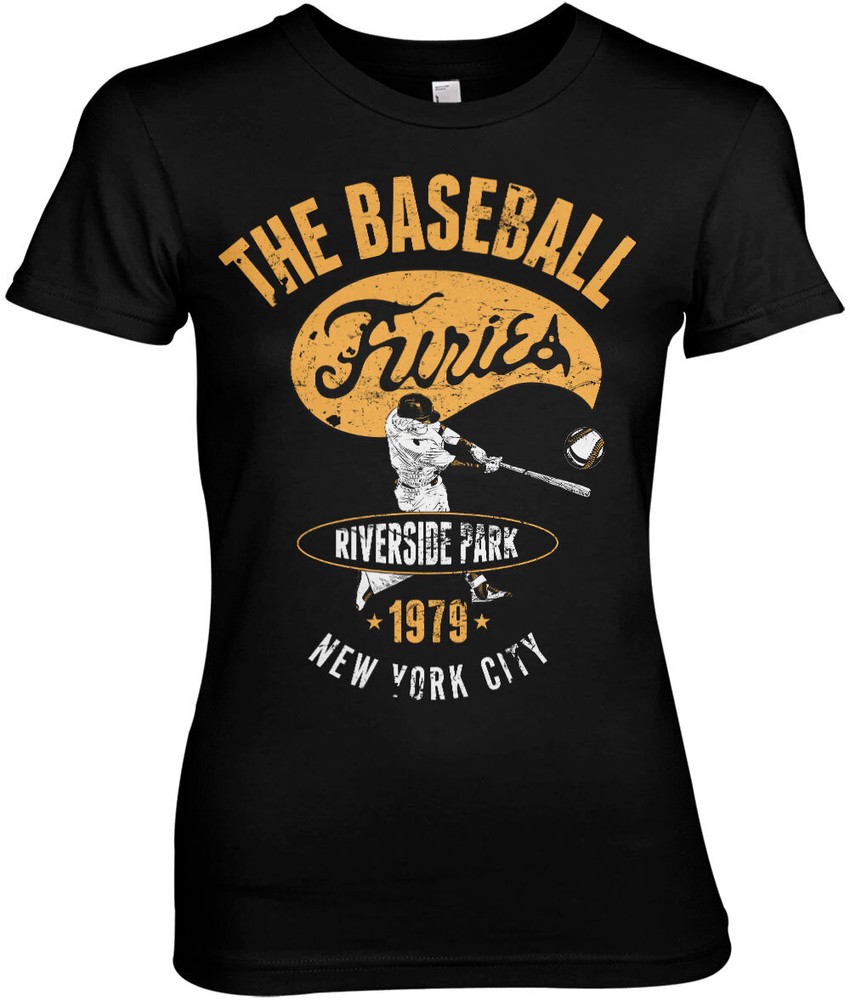 The Warriors Furies Riverside Park Girly Tee Damen T-Shirt Schwarz - Damen