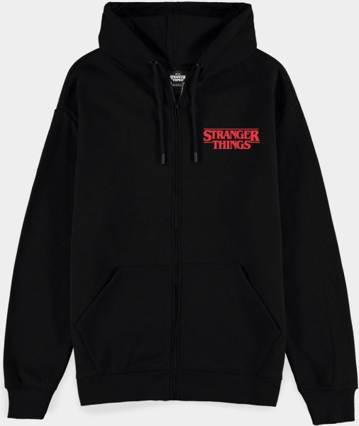 Stranger Things - Hellfire Club - Men's Zipper Hoodie Black