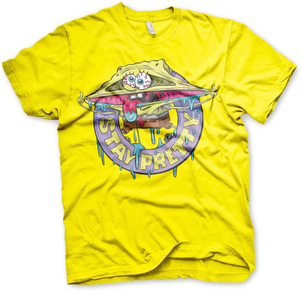 Spongebob Stay Pretty T-Shirt Yellow