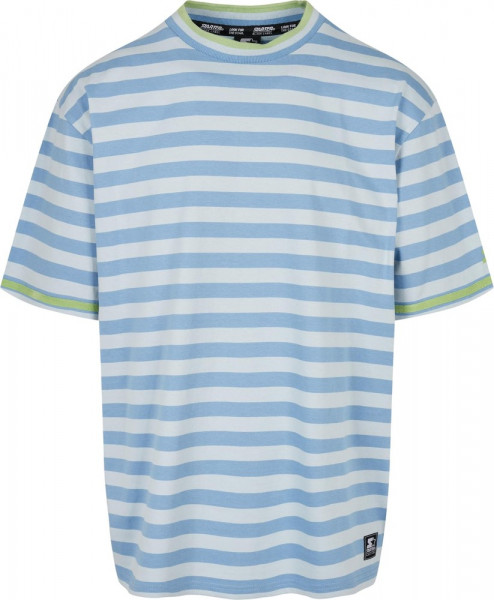 Starter Black Label Fresh Stripes Tee Horizonblue/Icewaterblue