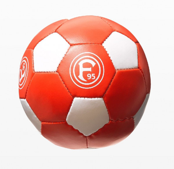 Fortuna Düsseldorf Kinder Knautschball Fussball Rot/Weiß