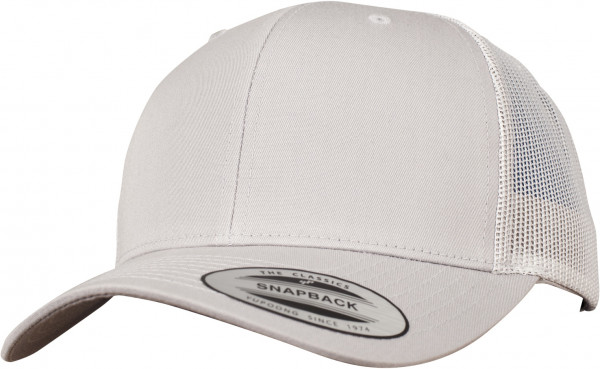 Flexfit Cap Retro Trucker Silver