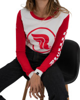 Riding Culture by Rokker Longsleeve Circle L/S Lady White/Red