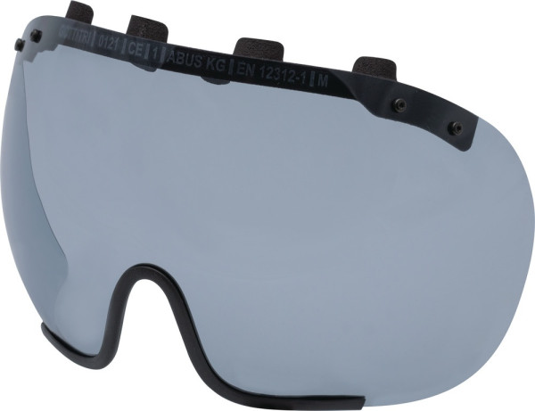 ABUS Ersatzteil Fahrradhelm Zubehör Glas smoke GameChanger TT/Tri 67940-Transparent-M