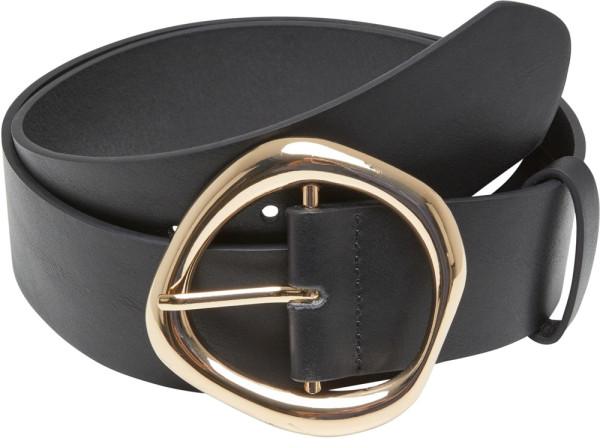 Urban Classics Organic Buckle Shaped Synthetic Leather Belt TB7210
