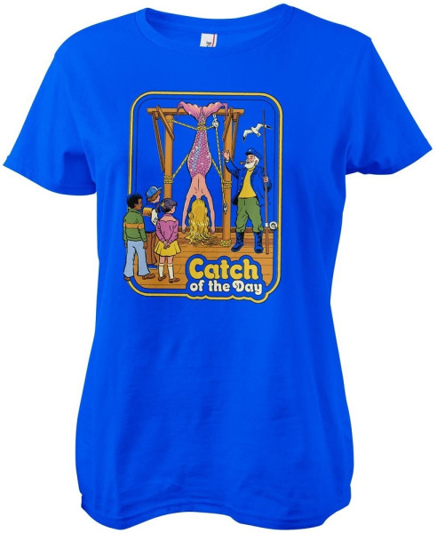 Steven Rhodes Damen Catch Of The Day Girly Tee