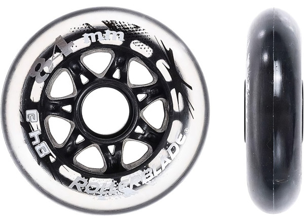 Rollerblade Universal Inliner Zubehör Inliner Rollen 84 mm 84A Set 8 Stk 55182