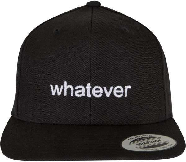 Mister Tee Cap Whatever Snapback Black/White