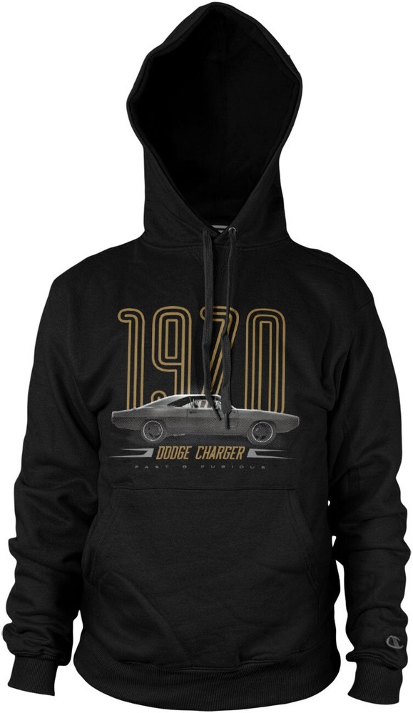 The Fast and the Furious 1970 US Car Charger Hoodie Schwarz - Herren / Unisex
