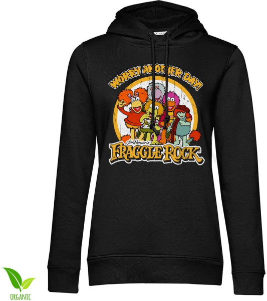 Fraggle Rock Damen Worry Another Day Girls Hoodie
