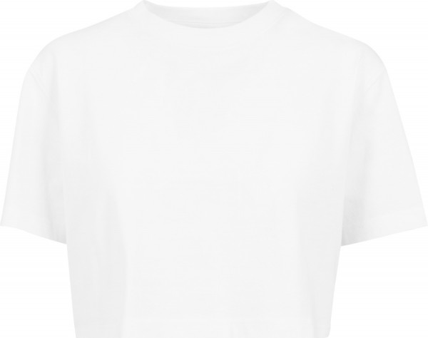 Urban Classics Kinder T-Shirt Girls Short Kimono Tee White