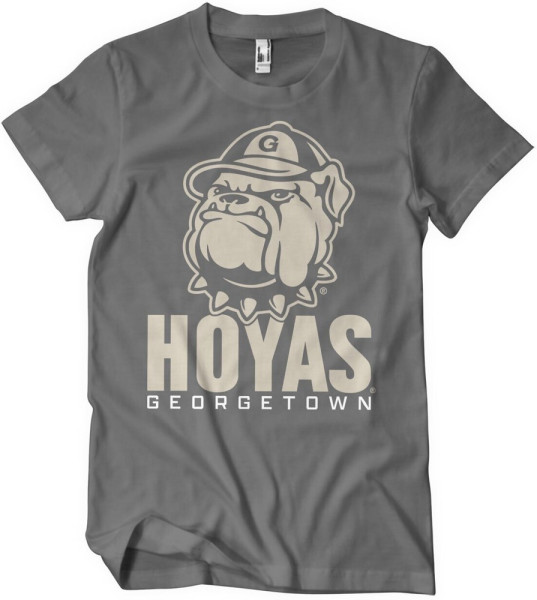 University Of Georgetown Hoyas Big Jack T-Shirt Dark-Grey