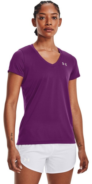 Under Armour Damen T-Shirt UA Tech Oberteil mit V-Ausschnitt