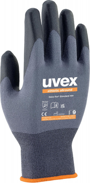 Uvex Schutzhandschuhe Athletic Allround 60028 (60028) 10 Paar