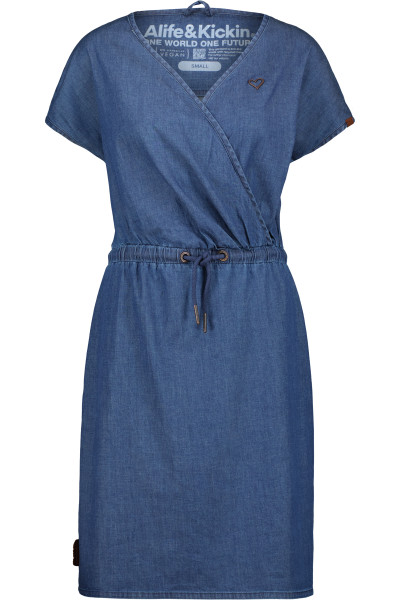 Alife & Kickin Damen Kleid OrnellaAK DNM Dress 80924-2202