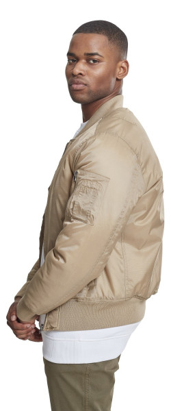 Urban Classics Bomber Jacke Basic Bomber Jacket Beige