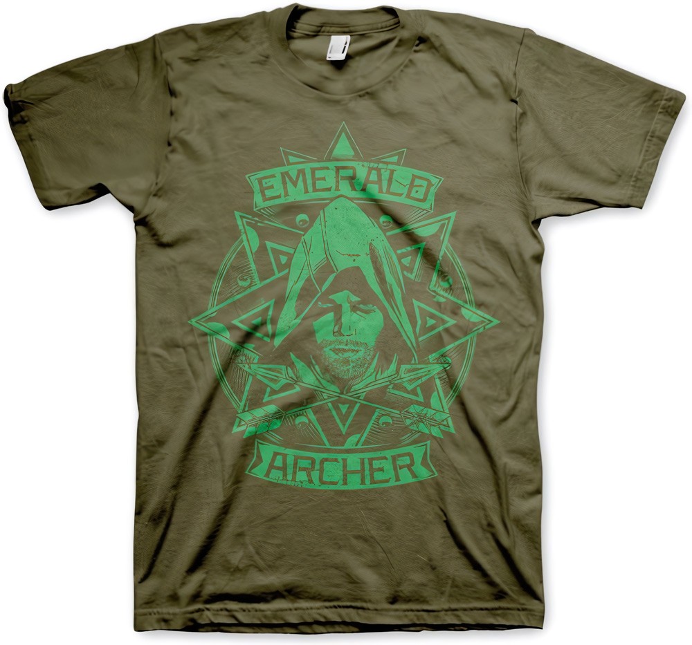 Arrow Emerald Archer T-Shirt Olive - Herren / Unisex