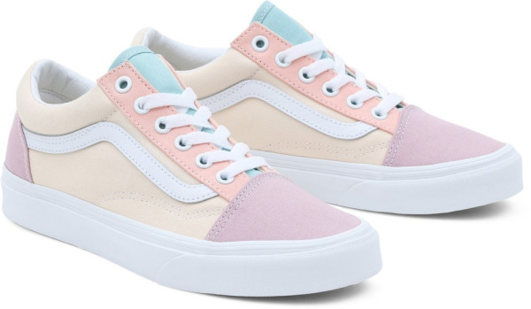 Vans Unisex Lifestyle Classic FTW Sneaker Old Skool Pastel Block Multi/True White