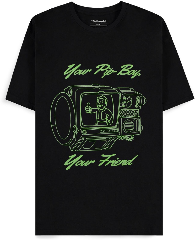 Fallout - Your Pip-boy Your Friend Men's Short Sleeved T-Shirt - Herren / Unisex