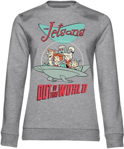 The Jetsons Damen Sweatshirt Out Of This World Girly Sweatshirt WB-53-THJ001-H58-17