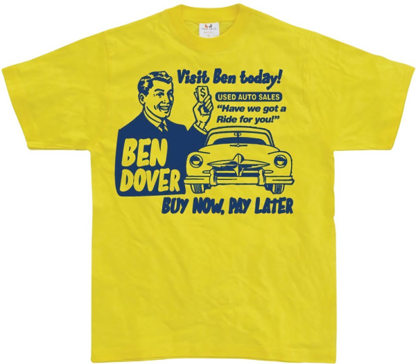 Hybris Ben Dover Yellow