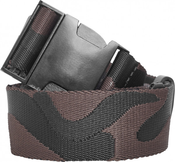 Urban Classics Belt Jaquard Camo Belt Black/Brown