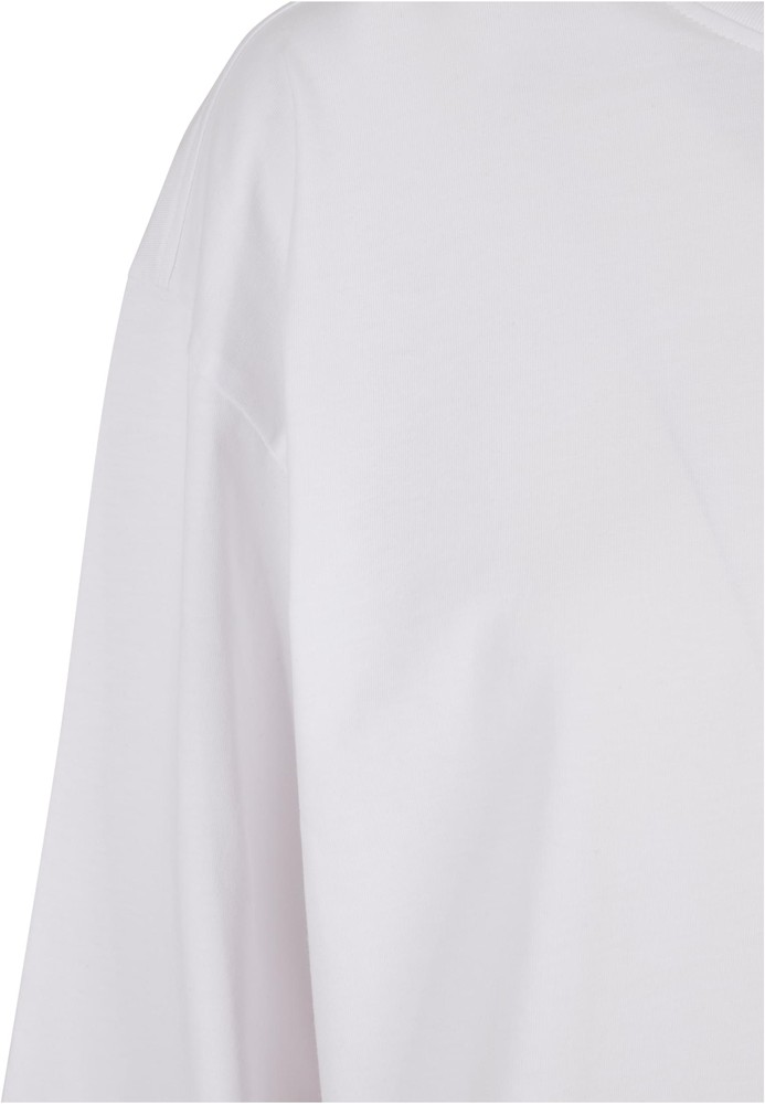Urban Classics Damen Ladies Organic Oversized Wide Longsleeve White |  Lifestyle