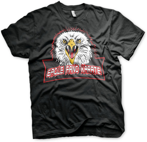 Cobra Kai Eagle Fang Karate T-Shirt Black