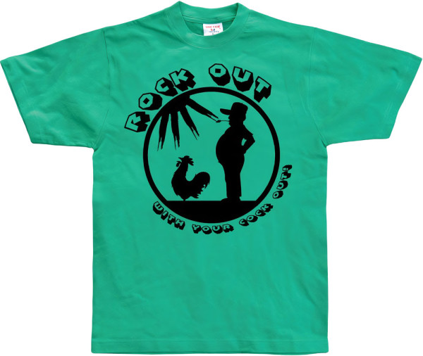 Tokigt Rock Out With Your Cock Out T-Shirt SH-1-10846-H15-5